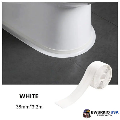 Professional Self-Adhesive Caulk Strip-(Anti-Mildew Tape)10.5Ft/126 Inches White Hot Sale / Width