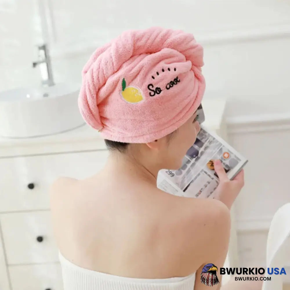 Rapid Drying Towel Pink