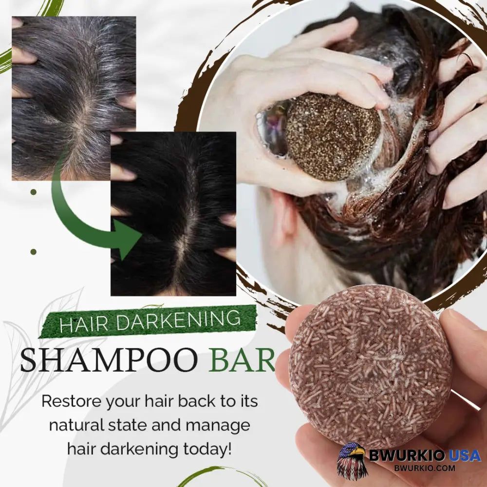 Refresspro Hair Darkening Shampoo Bar