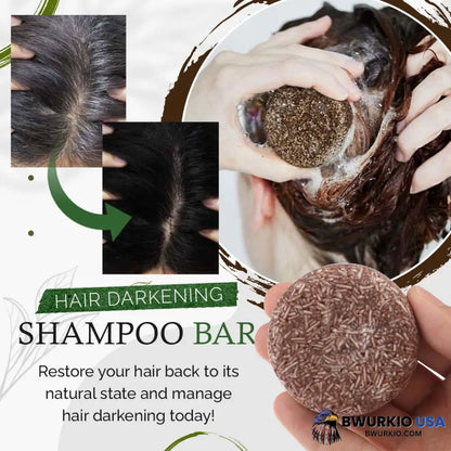 Refresspro Hair Darkening Shampoo Bar