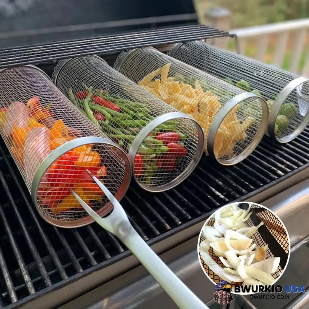 Rolling Grilling Basket Buy 1