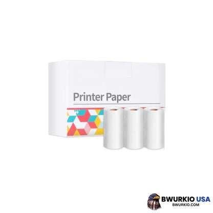 Sale - Mini Pocket Printer 3 X Thermal Printing Paper Roll