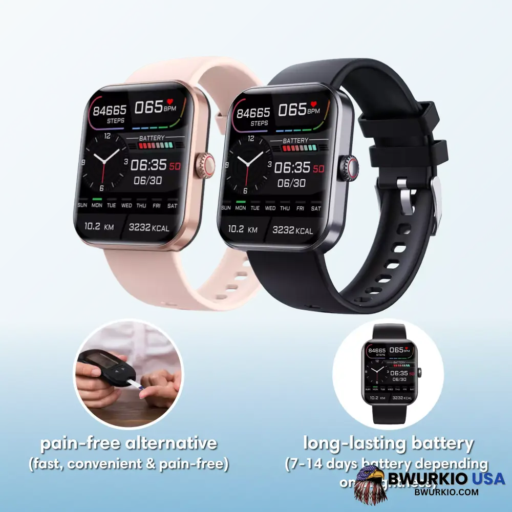 Blood Glucose Monitoring Smartwatch