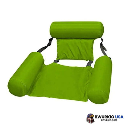 Swimming Floating Bed And Lounge Chair Green