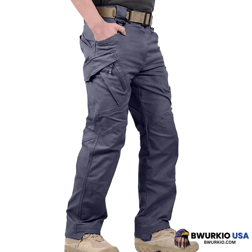 Tactical Waterproof Pants Gray / S (30-32 Waist)