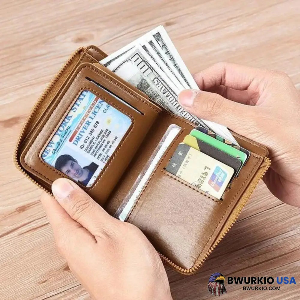 Tendaisy® Mens Rfid Blocking Wallet