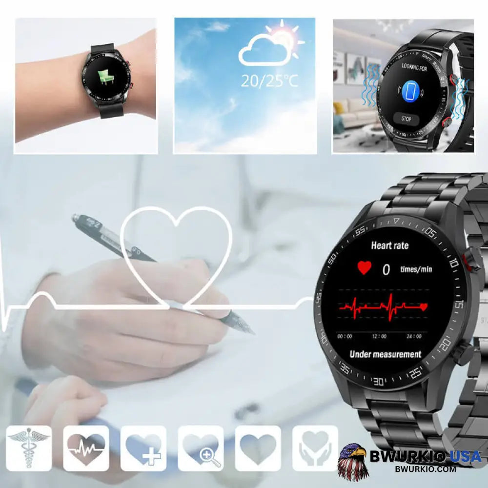 Valltru Non-Invasive Blood Glucose Test Smart Watch