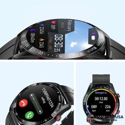 Valltru Non-Invasive Blood Glucose Test Smart Watch