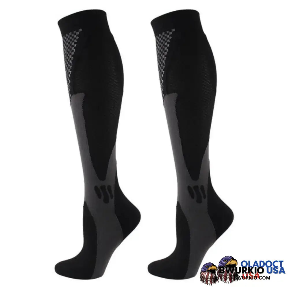 Vero Medic Compression Socks Us 1 Black Pair / S/M