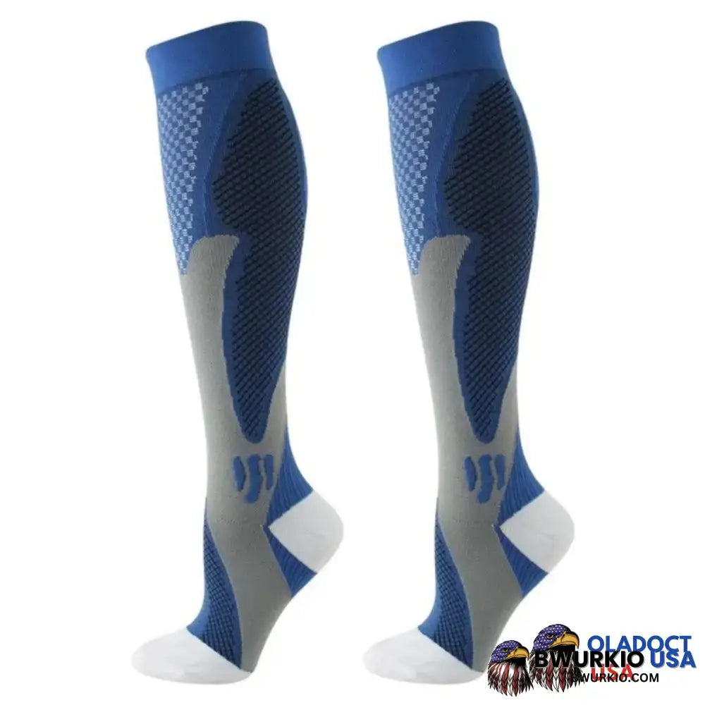 Vero Medic Compression Socks Us 1 Blue Pair / S/M