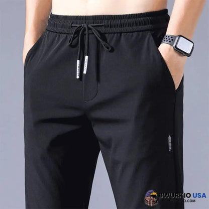 Whatyam Stretch Pants Mens Fast Dry