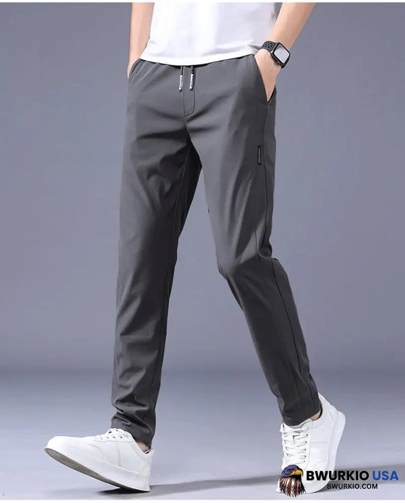 Whatyam Stretch Pants Mens Fast Dry