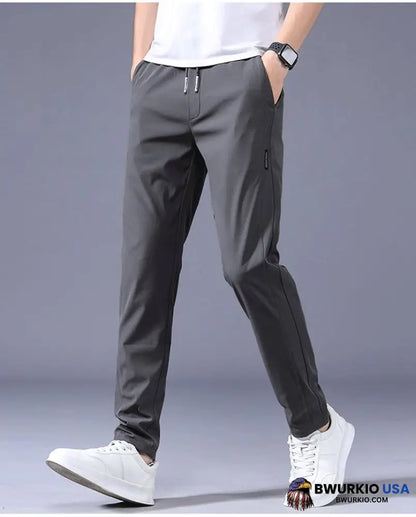 Whatyam Stretch Pants Mens Fast Dry