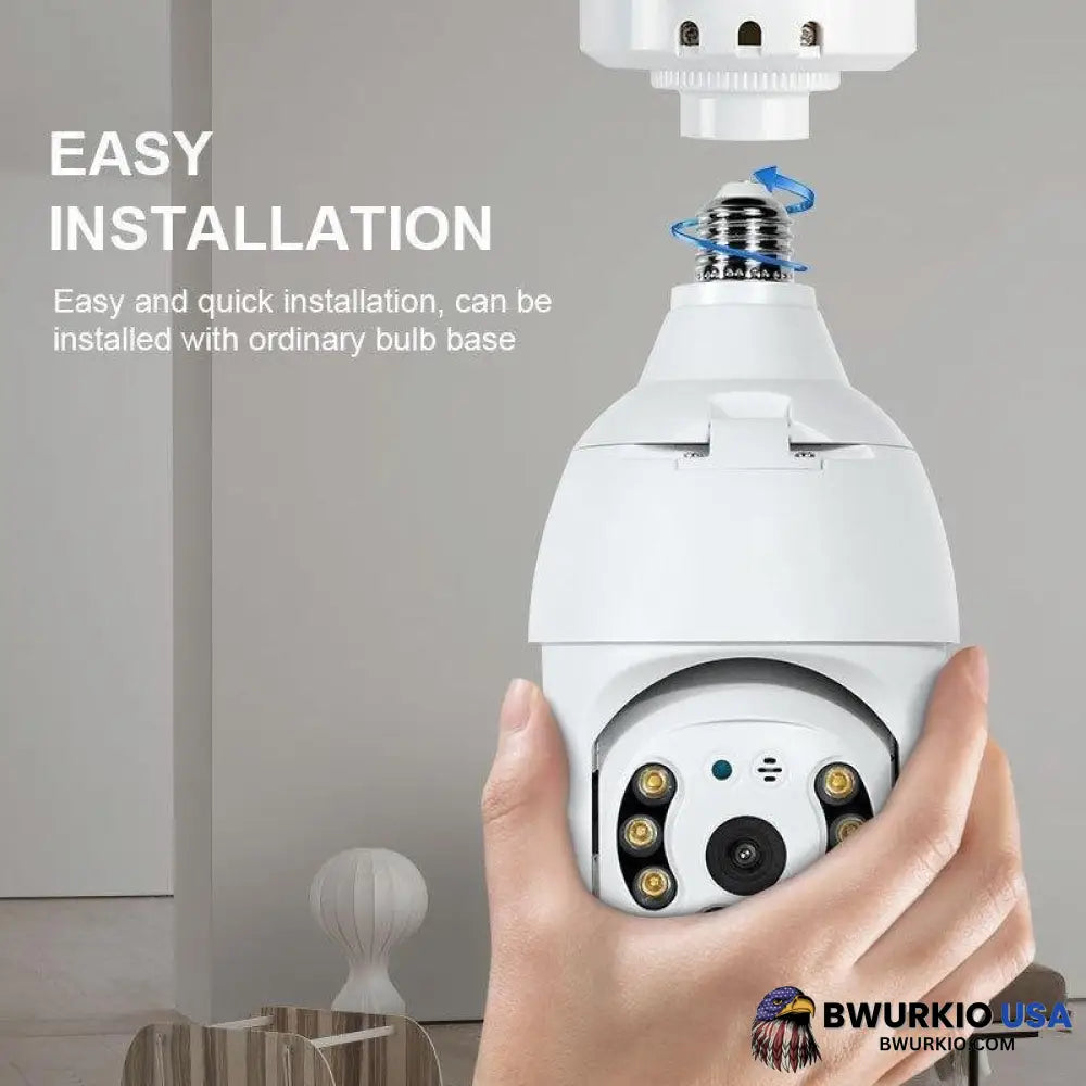 Wireless Wifi Light Bulb Camera