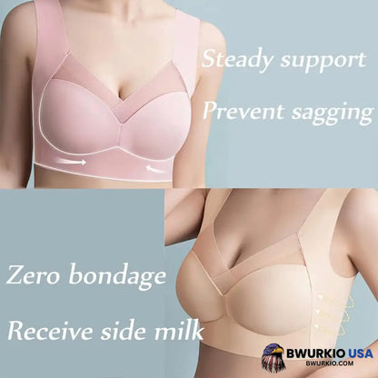 Wmbra Posture Correction Summer Wireless Push-Up Comfort Bra -2.0