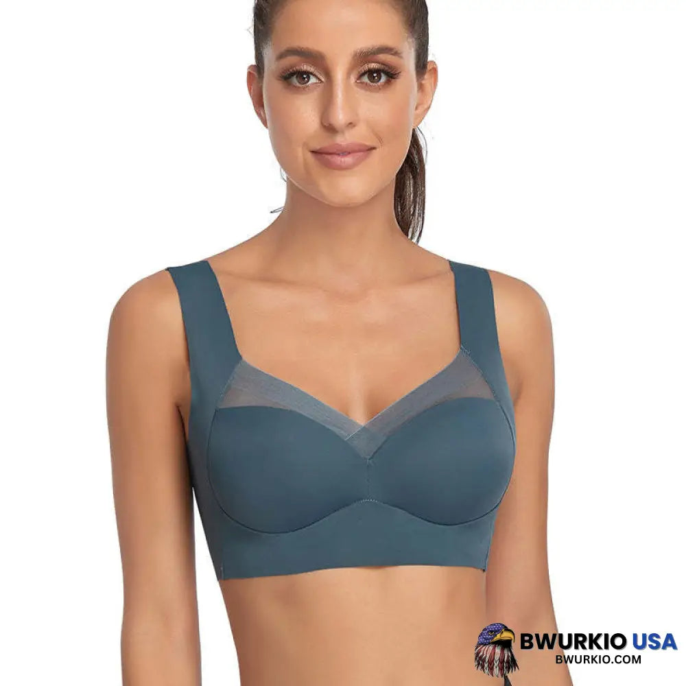 Wmbra Posture Correction Summer Wireless Push-Up Comfort Bra -2.0