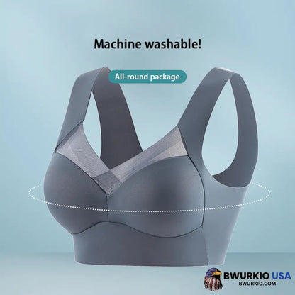 Wmbra Posture Correction Summer Wireless Push-Up Comfort Bra -2.0